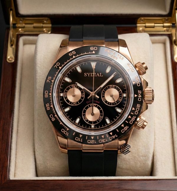 montre or rose 1 Le Circuit - Édition Or Rose