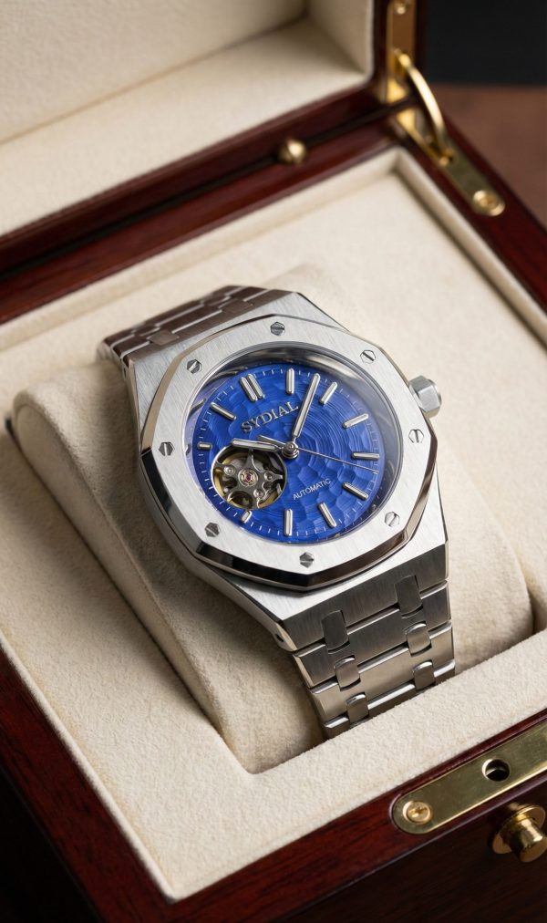 montre bleu marine 3 L'Architecte Cœur Ouvert