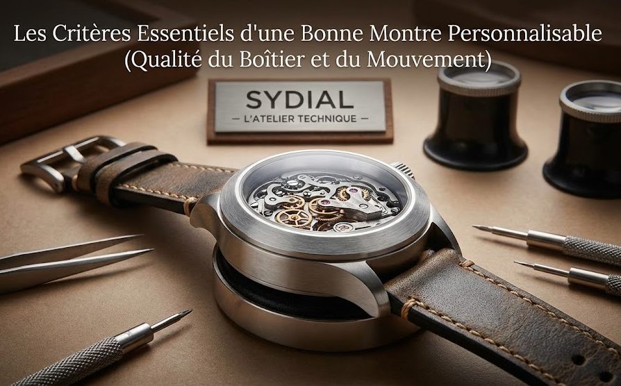 Les critères essentiels pour choisir sa montre personnalisé